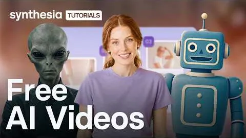 Create free AI videos with Synthesia — video thumbnail