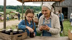 Sofia — a frame from the episodes