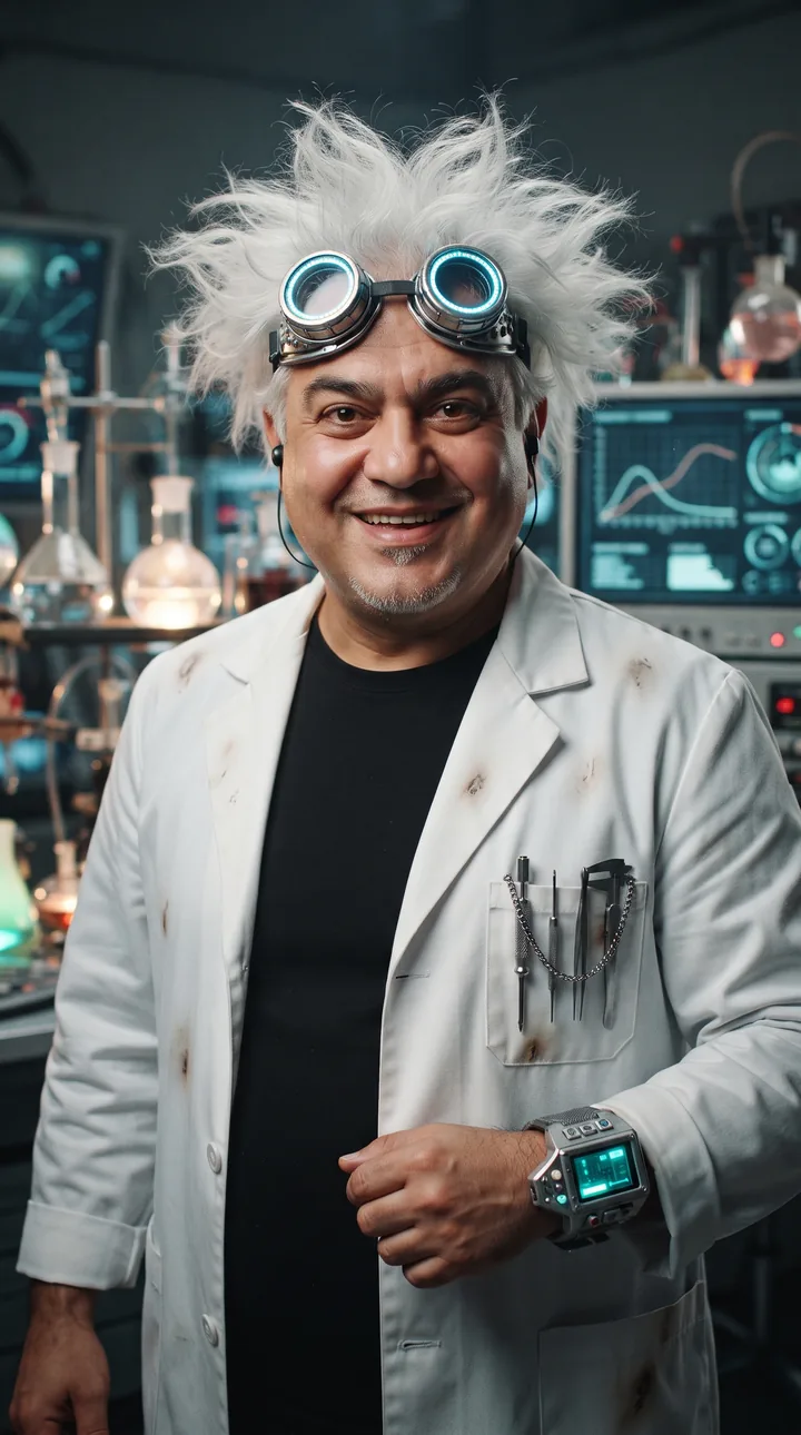 Dr. Felix Volk, AI teacher on Kailiniai.com: full-length portrait