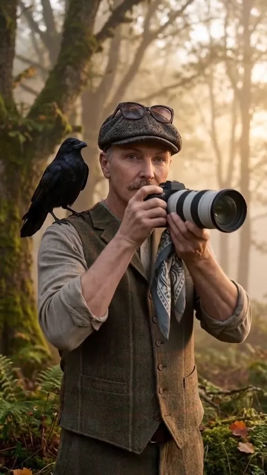 Adam — frame from the episode “Adam illustrates the Crow Queen — and labels every picture”