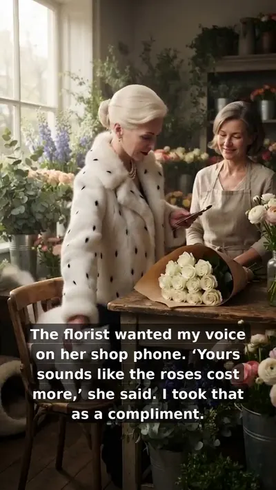 Ema lends her voice to the florist