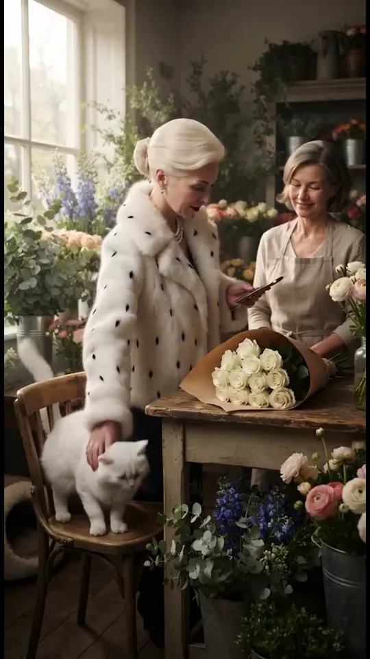 Ema — frame from the episode “Ema lends her voice to the florist”
