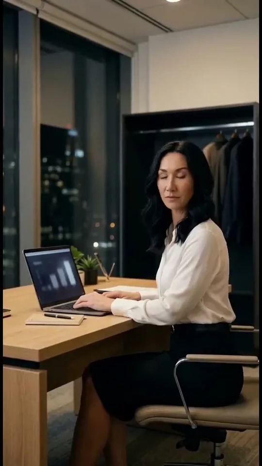 A still frame from the episode