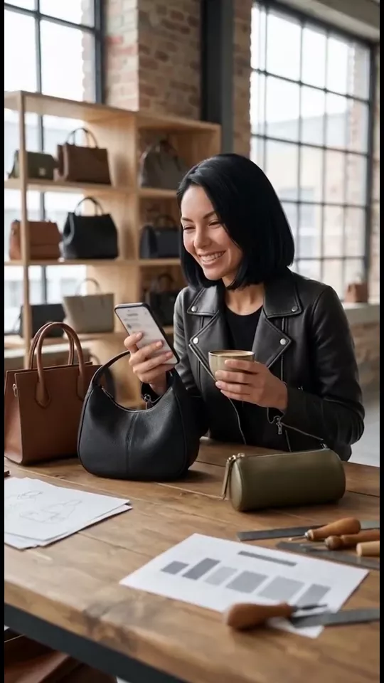 Sandra — frame from the episode “Sandra plans a week of posts in twenty minutes”
