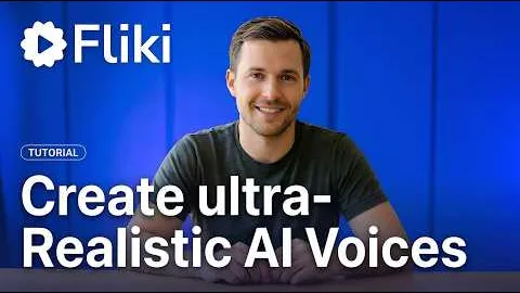 How to create realistic AI voiceovers with Fliki — video thumbnail